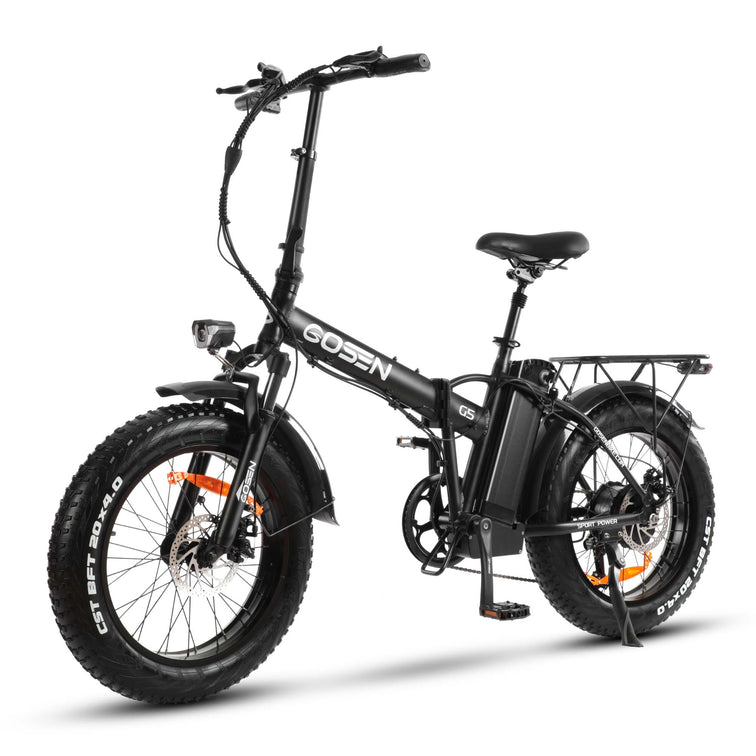 Gosen G5 20” Foldable Fat Tire Electric Bike - The Ultimate Commuter